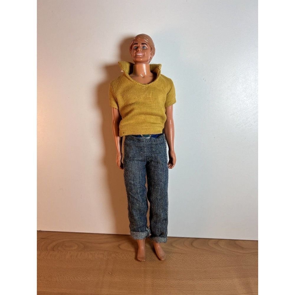 Vintage Fashion Jeans Ken Barbie Doll 1978